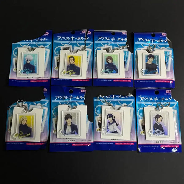 [BUNJANG] Daiso Japan Jujutsu Kaisen Acrylic Keyring Full Set Bundle / 일본 다이소 주술회전 아크릴 키링 전종 일괄