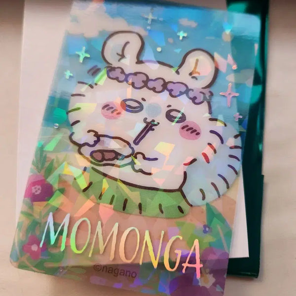 [BUNJANG] Chiikawa Momonga Mermaid Island Hologram Clear Card / 치이카와 모몽가 인어섬 홀로그램  클리어카드 판매
