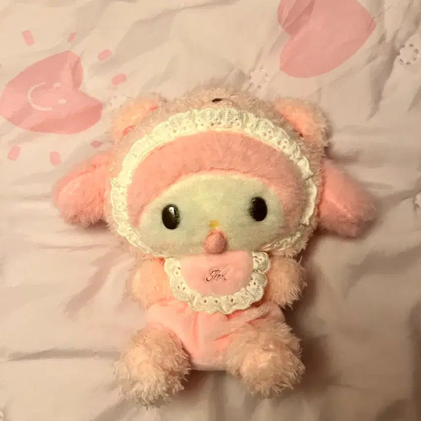 [BUNJANG] Latte Kuma My Melody Mascot / 라떼쿠마 마이멜로디 마스코트