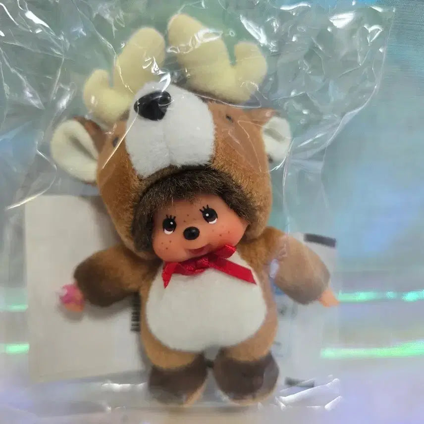 [BUNJANG] Monchhichi Nara Deer Mini Keychain / 주말할인)나라 사슴 몬치치 미니키링