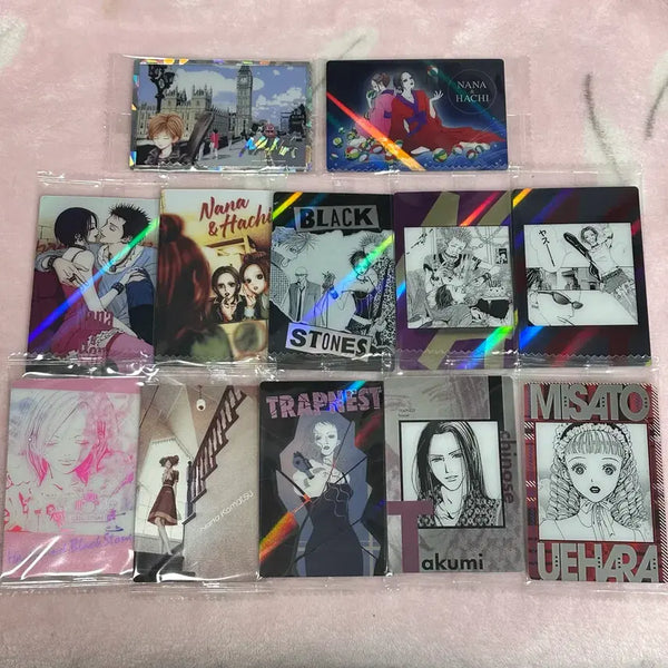[BUNJANG] NANA Komatsu Osaki Takumi Hayama Leila Nakatsuka Shin Yasuda Ayase Yae Nana Twin Wafers Card Secret Original Art / NANA 고마츠 오사키 렌 하치 타쿠미 레이라 노부 신 야스 야자와아이 나나 트윈 웨하스 카드 시크릿 원화
