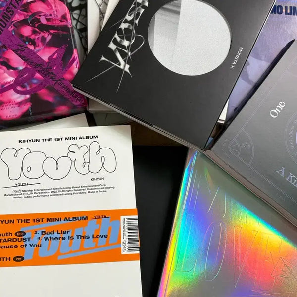 [BUNJANG] Monsta X Album Bundle Set / 몬스타엑스 앨범 일괄 양도
