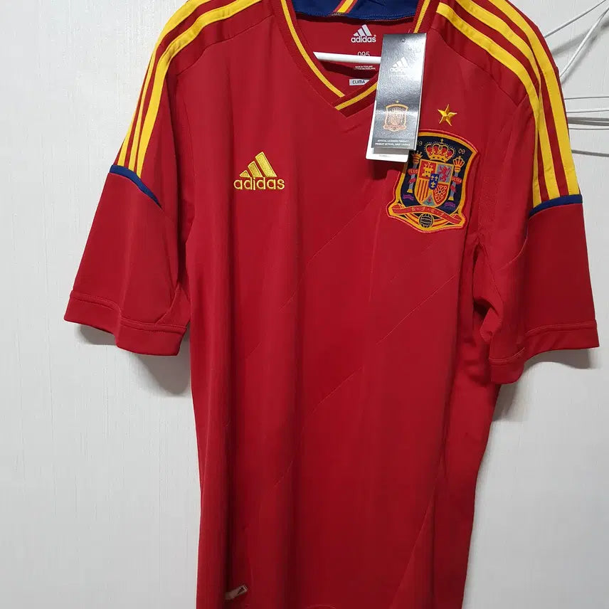 [BUNJANG] Spain National Football Team 2012 Euro Champions Home Short Sleeve Jersey / 11-13 스페인 홈 반팔