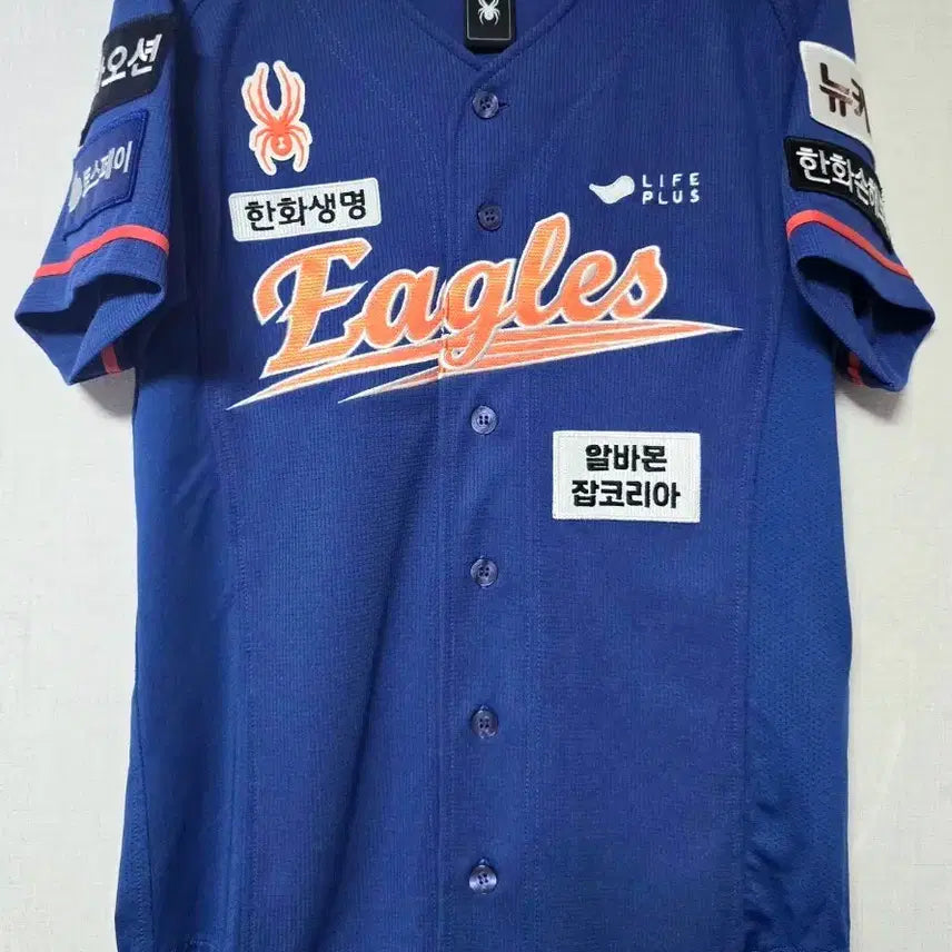 [BUNJANG] Hanwha Eagles Hwang Young-mok Authentic Summer Uniform (Size 2XS) / 한화 한화이글스 어센틱 썸머 유니폼 황영묵 마킹 80(2XS)판매