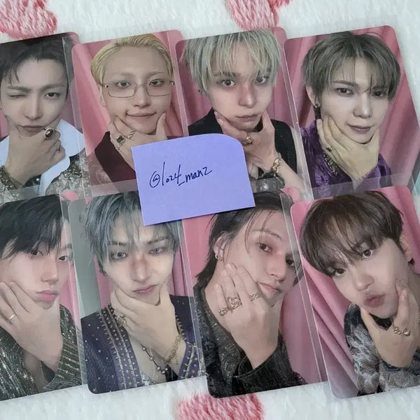 [BUNJANG] ATEEZ JJMUZE Agungppang Photocard Set (OT8) / ATEEZ jjmuze ot8 에이티즈 제이제이뮤즈 아궁빵 세트