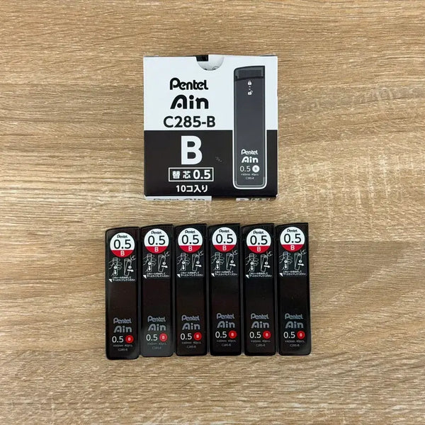 [BUNJANG] Pentel New-Ain 0.5mm B Lead Refill / 펜텔 뉴아인 0.5 B 샤프심