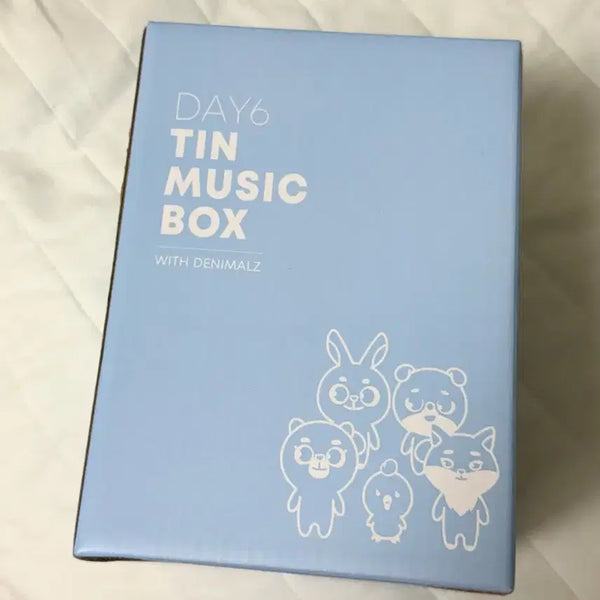 [BUNJANG] Day6 Tin Music Box Music Box Puzzle / 데이식스 틴 뮤직박스 오르골 퍼즐