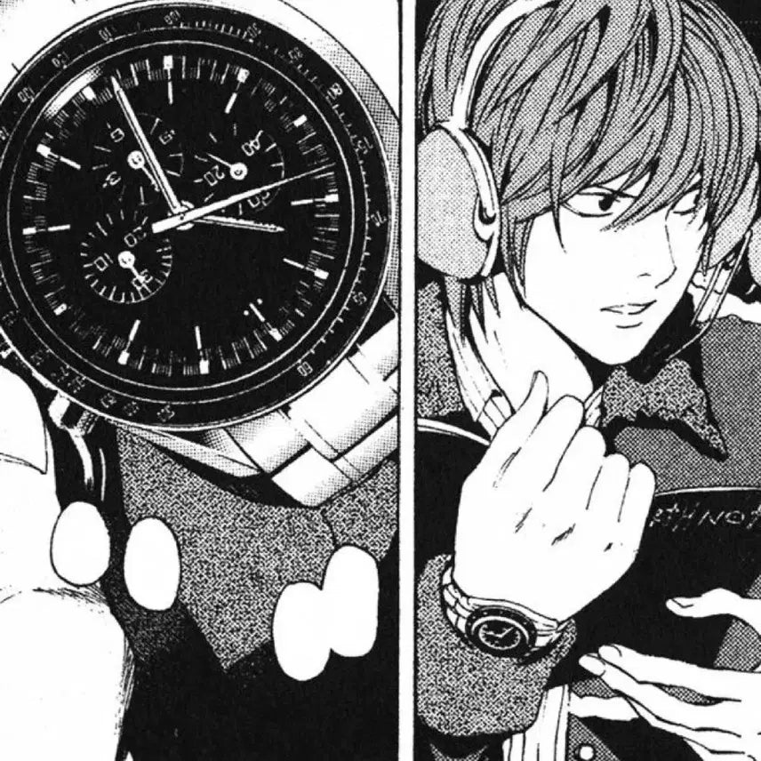 [BUNJANG] Death Note Light Wristwatch Cosplay Prop / 데스노트 라이토 손목시계 코스프레