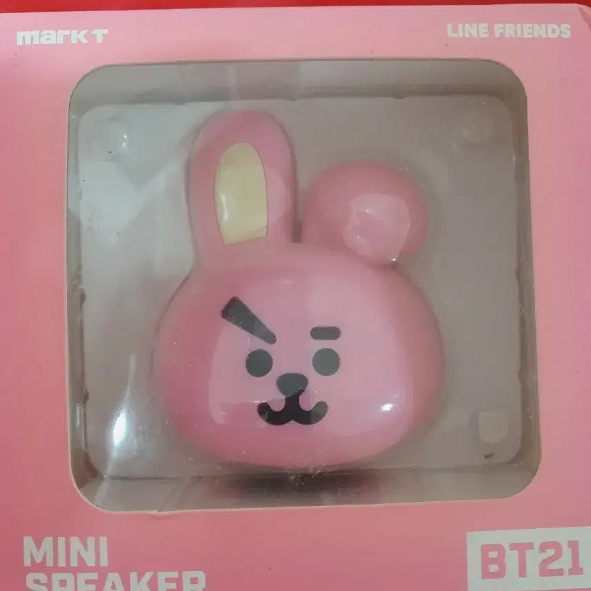 [BUNJANG] BT21 Jungkook COOKY Mini Speaker Pink / BT21 미니 스피커  BTS정국 캐릭 쿠키