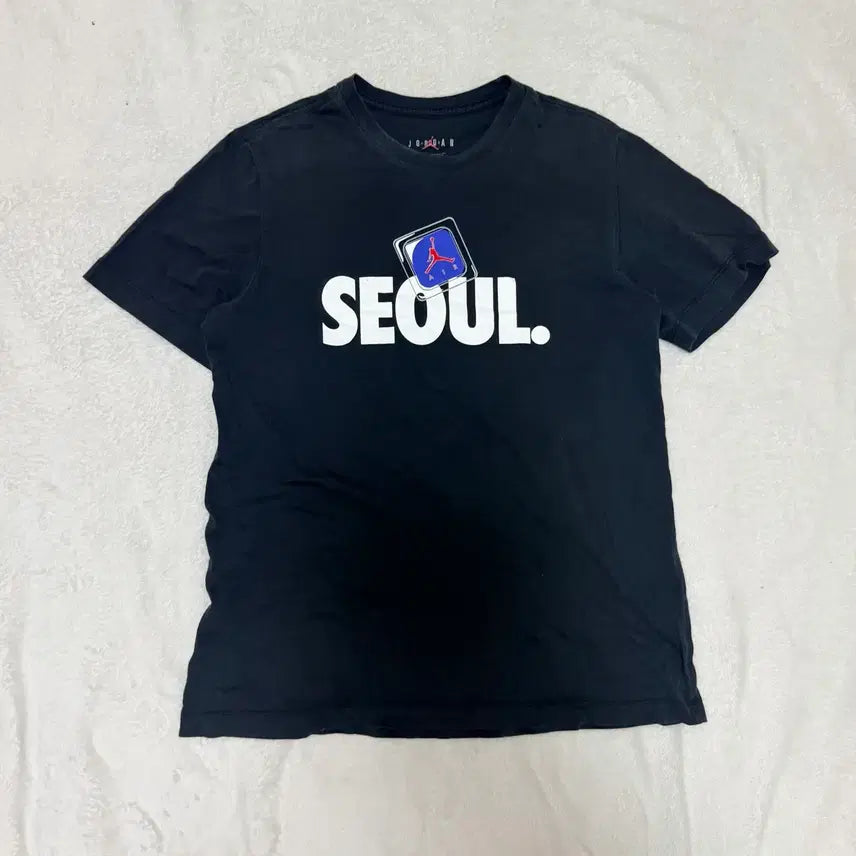 [BUNJANG] Nike Jordan Black T-Shirt XL / [Nike Jordan] 나이키 조던 반팔티