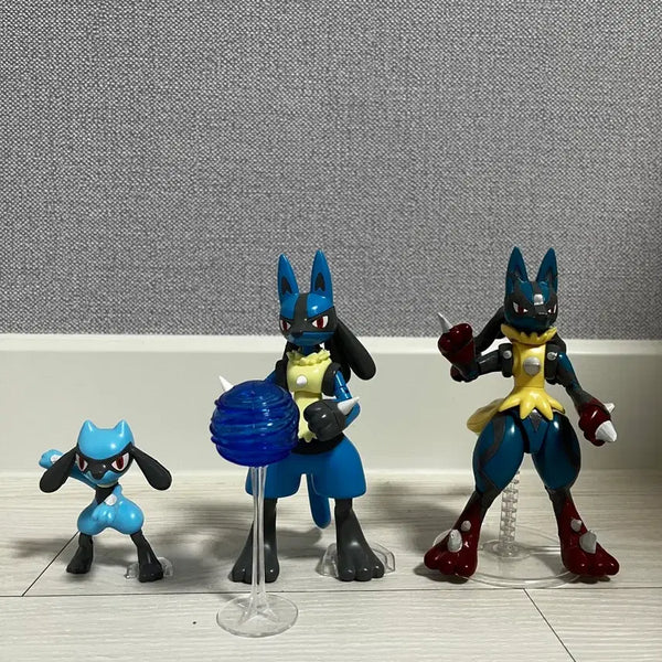 [BUNJANG] Bandai Pokémon Plastic Model Collection Lucario Set / 반다이 포켓몬 프라모델 컬렉션 루카리오 세트