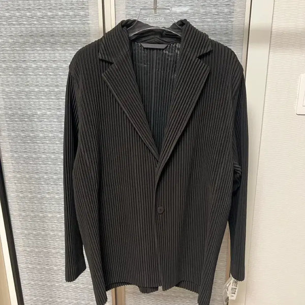 [BUNJANG] Issey Miyake Homme Plissé Basic Blazer Jacket / (1/새상품) 이시이미야케 옴므 플리세 베이직 블레이져 자켓