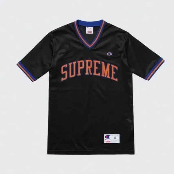 [BUNJANG] Supreme x Champion Collaboration T-Shirt / Supreme x champion 슈프림 X 챔피온
