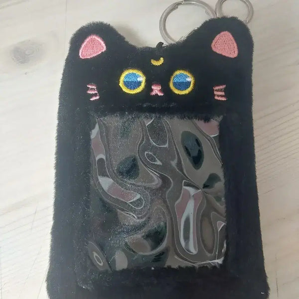 [BUNJANG] Sailor Moon Cat Fur Photocard Holder / 세일러문 고양이 털 포카 홀더