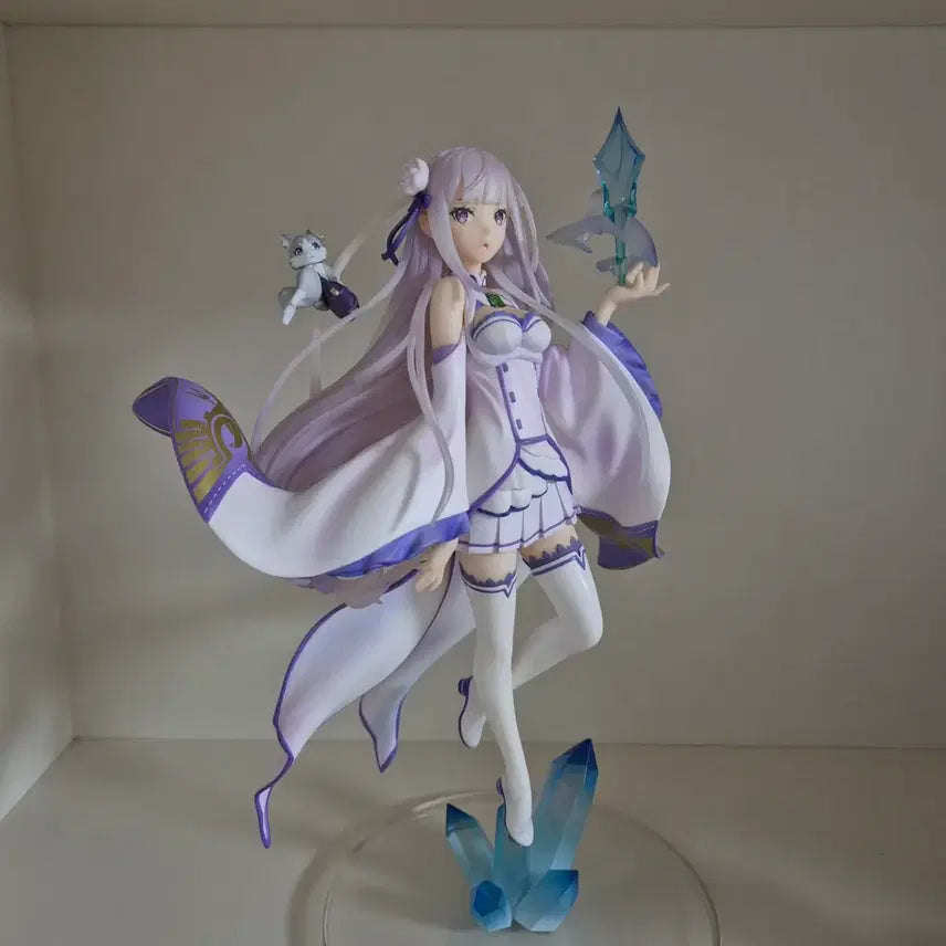[BUNJANG] Megahouse Alpha x Omega Re:Zero Emilia 1/8 Scale Figure / 리제로 에밀리아 메가하우스 알파 오메가 1/8 스케일 피규어