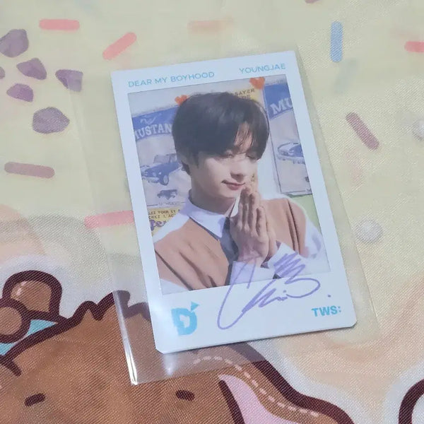 [BUNJANG] Tours Dicon Popup Tokyo Polaroid Youngjae / 투어스 디아이콘 팝업 도쿄 폴라로이드 영재