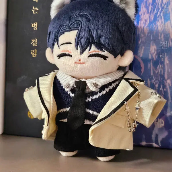 [BUNJANG] Cheongryeo 10cm Character Plush Doll / 콩청려 리뉴얼 10cm 데못죽 청려 속성 솜인형