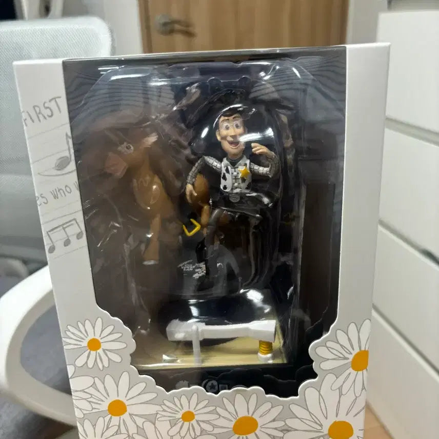 [BUNJANG] The First Pawn Toy Story Woody Figure Record Player / 더퍼스트팬 팝업 토이스토리 피마원 지디 우디피규어 레코드 플레이어