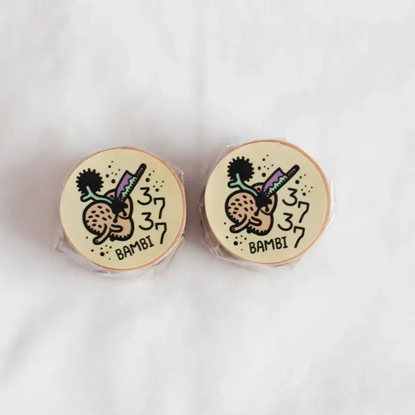 [BUNJANG] Bambi Artist Masking Tape Set (2 Pieces) / [미개봉] 3737 밤비 작가 마스킹 테이프 2개