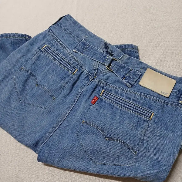 [BUNJANG] Levi's Cinch Back Denim Shorts / levis 리바이스 신치백 반바지 데님 청바지