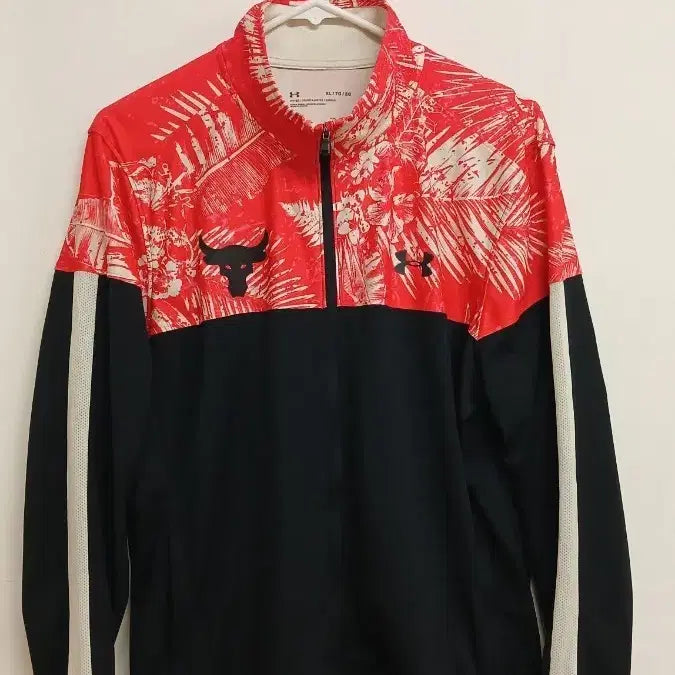 [BUNJANG] Under Armour Rock Project Zip-Up Jacket Red/Black XL / 언더아머 락 프로젝트 집업 레드/블랙