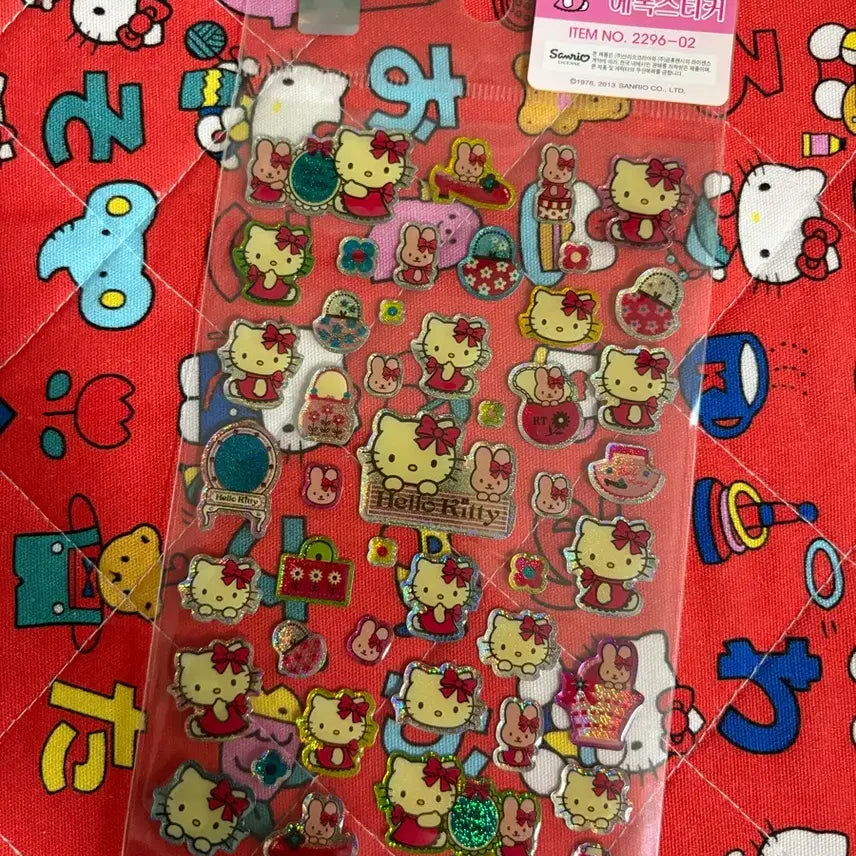 [BUNJANG] Hello Kitty Classic Stickers / 헬로 키티 고전 스티커