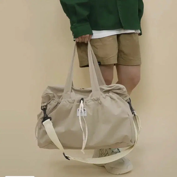 [BUNJANG] DLab Boston Bag Beige / 디랩 보스턴백