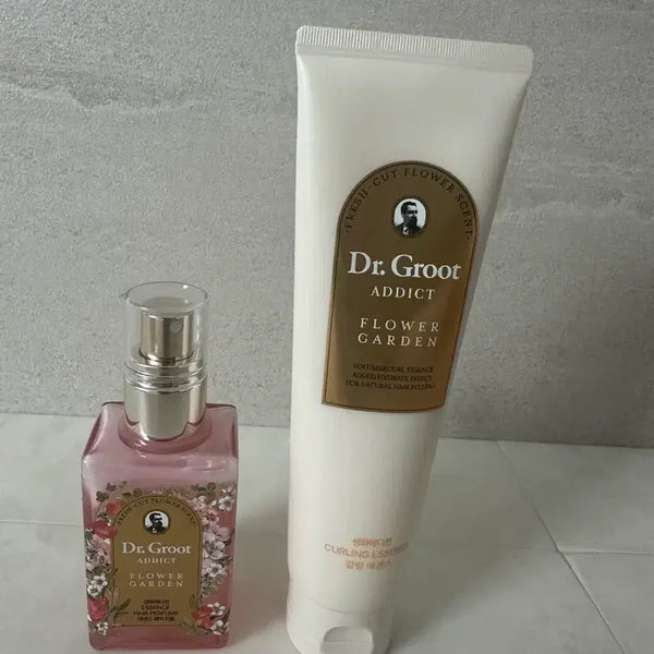[BUNJANG] Dr. Groot Fresh Flower Edition Hair Perfume + Curling Essence Set / 닥터그루트 생화에디션 헤어퍼퓸+컬링에센스 일괄판매(새상품)