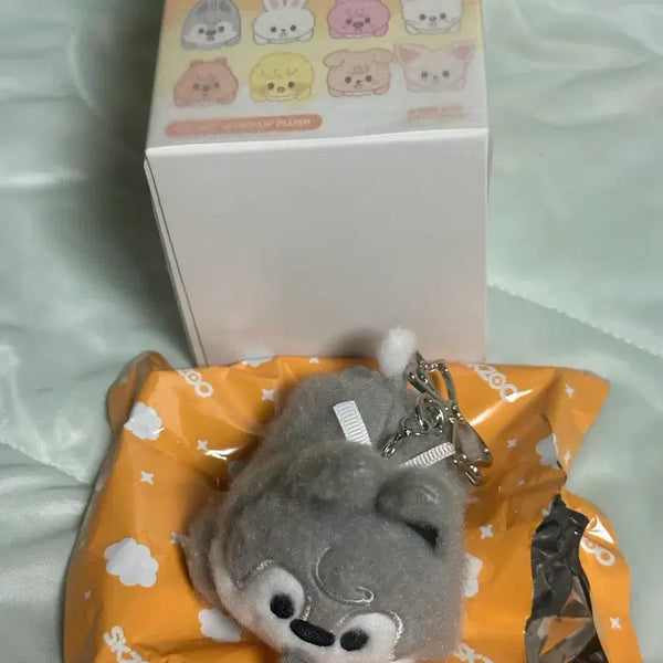[BUNJANG] Stray Kids Bang Chan Wolfchan Wind-up Plush / 원가이하) 스키즈 방찬 스키주 울프찬 태엽 플러시 run it