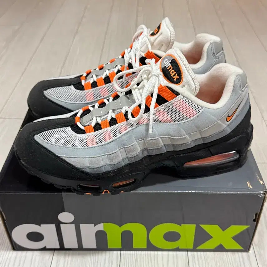[BUNJANG] Nike Air Max 95 OG "Mandarín" (290mm) - Full Box / 나이키 에어맥스95 OG만다린 290 풀박스 상태s