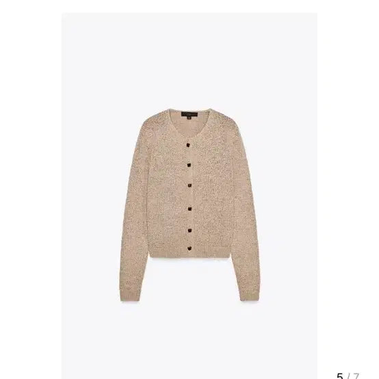[BUNJANG] ZARA Rustic Jacket Summer Cardigan / 자라 루스틱 자켓 여름 가디건 브라운