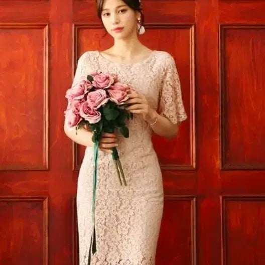 [BUNJANG] Lace Midi Dress / 여름 원피스