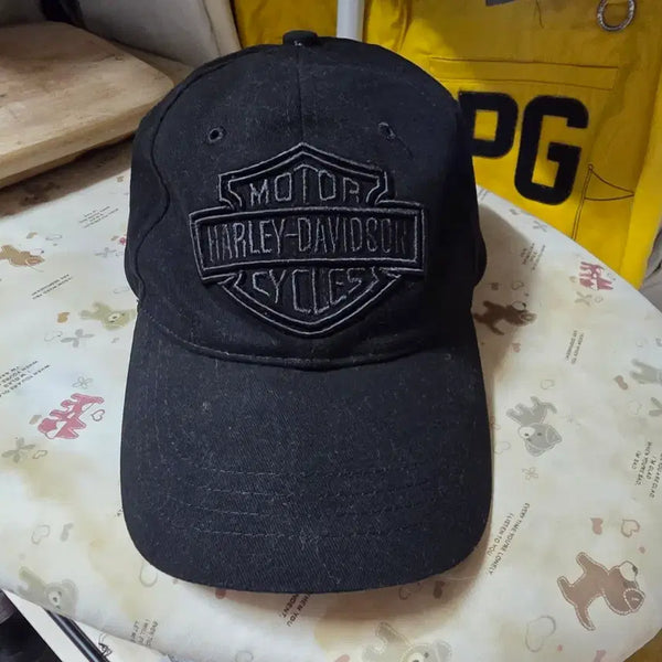 [BUNJANG] Harley-Davidson Black Baseball Cap / 할리데이비슨 볼캡 블랙