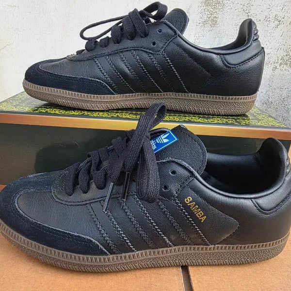 [BUNJANG] Adidas Samba OG Core Black Gum Sole / 아디다스 삼바 OG 코어 블랙 검솔 220