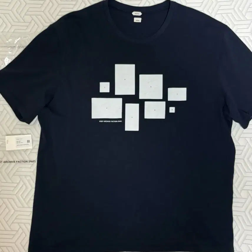 [BUNJANG] Post Archivep Faction 2026 Souvenir T-Shirt Navy XL / [XL] PAF 2026 수베니어 티 16 (파프 반팔티 티셔츠)
