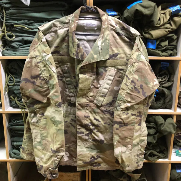 [BUNJANG] US Army OCP MultiCam ACU Combat Uniform Jacket (Medium-Short) / 택없는 새상품[미군 정품] 오리지널 OCP 멀티캠 ACU 전투복 상의 (M-S) 55