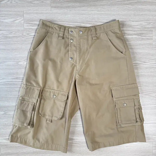 [BUNJANG] Know Wave Beige Bermuda Shorts M Size / 노우웨이브 베이지 버뮤다 팬츠 M사이즈