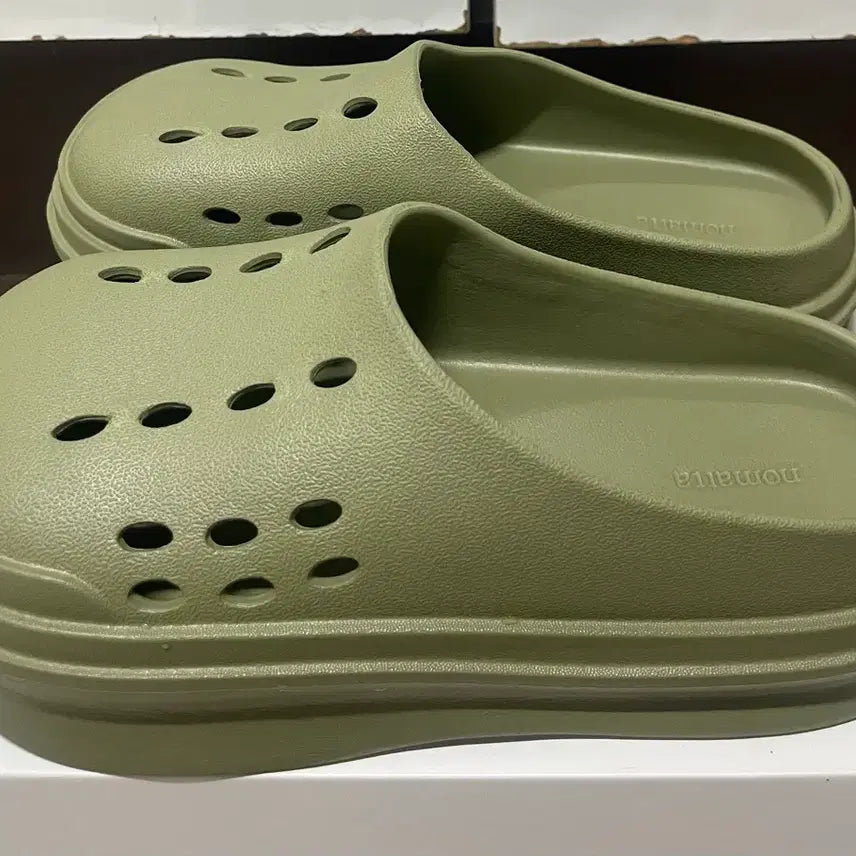[BUNJANG] Nomatta EPA Slip-on Shoes (Olive, Size 6) / 노마타 nomatta epa슬립온 6사이즈