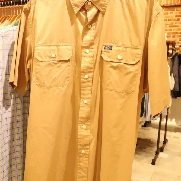 [BUNJANG] Polo Ralph Lauren XL-2XL Short Sleeve Shirt / (XL-2XL) 폴로 랄프로렌 반팔셔츠 남방 USA 희귀-H35815
