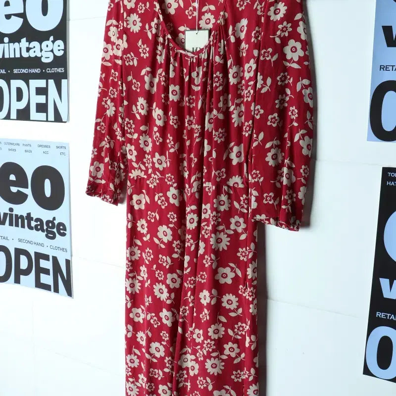 [BUNJANG] W Brand Vintage Dress USA 90s Long Dress / W(F) 브랜드빈티지 드레스 원피스 USA 90S년대 롱-H35817