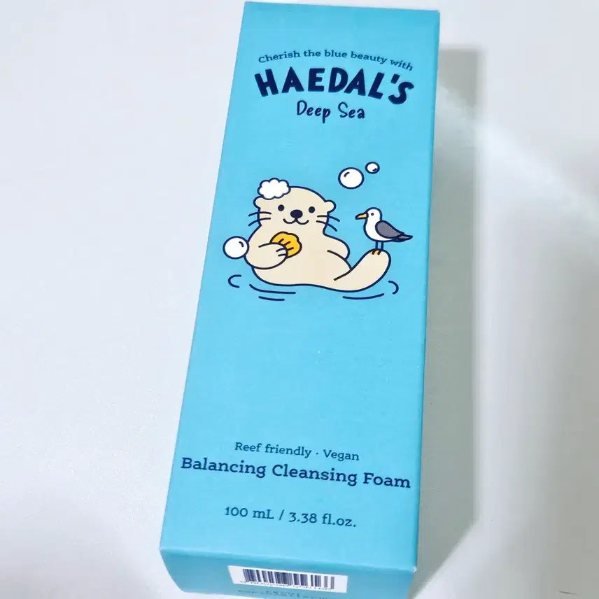 [BUNJANG] Haedalssi Deep Sea Balancing Cleansing Foam 100ml / 해달씨 딥 씨 밸런싱 클렌징 폼 100ml