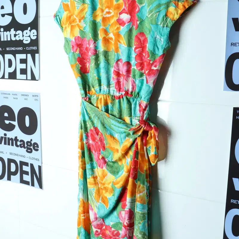 [BUNJANG] Vintage 80s Sleeveless Dress / W(F) 질리언 드레스 원피스 USA 80S년대 민소매-H35818