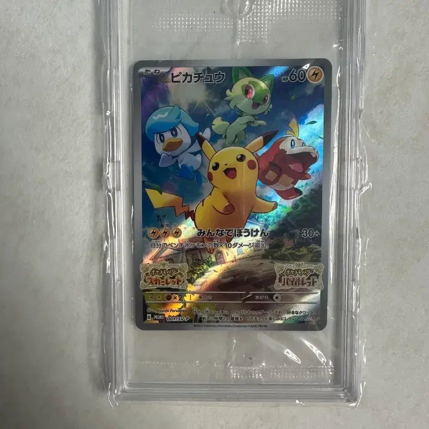 [BUNJANG] Pokemon Card Pikachu Promo Sealed Pack (Sbachu) / 포켓몬카드 피카츄 프로모 미개봉팩(스바츄)