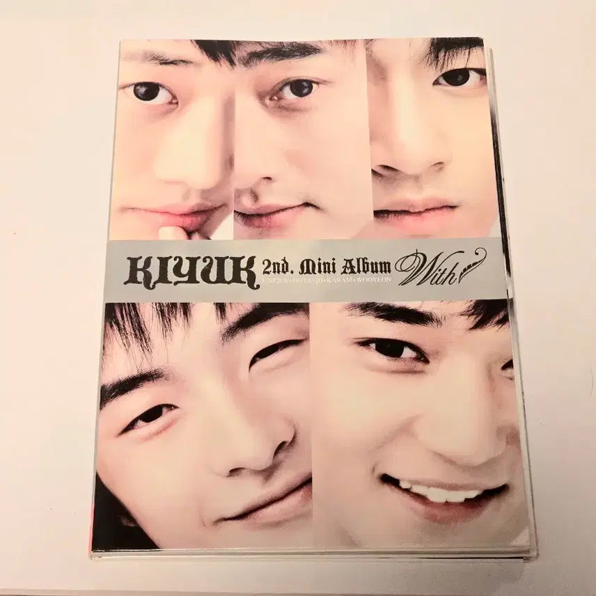 [BUNJANG] Group KIYUK 2nd Mini Album 'With' (Out of Print) / [희귀/절판] 그룹 ㄱ(기역/KIYUK) 2nd 미니앨범 - With
