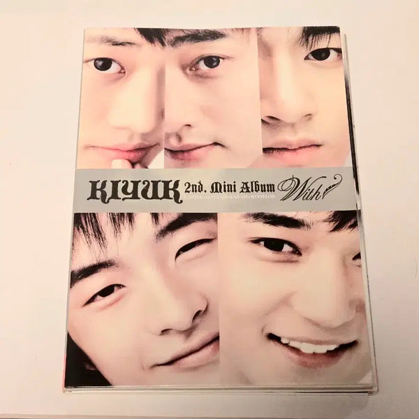 [BUNJANG] Group KIYUK 2nd Mini Album 'With' (Out of Print) / [희귀/절판] 그룹 ㄱ(기역/KIYUK) 2nd 미니앨범 - With