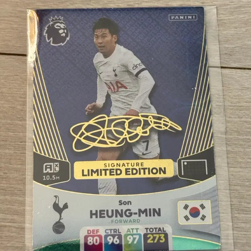[BUNJANG] Panini 2024 Son Heung-min Limited Edition Autograph Card / [파니니축구카드]2024파니니 손흥민 시그니처리미티드에디션 사인카드 판매