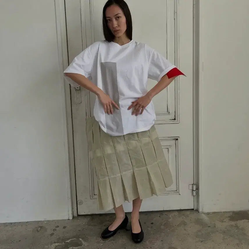 [BUNJANG] eonts STTS Pleated Skirt (Size 2) / 에옹쓰 eonts STTS 플리츠 스커트 (사이즈 2)