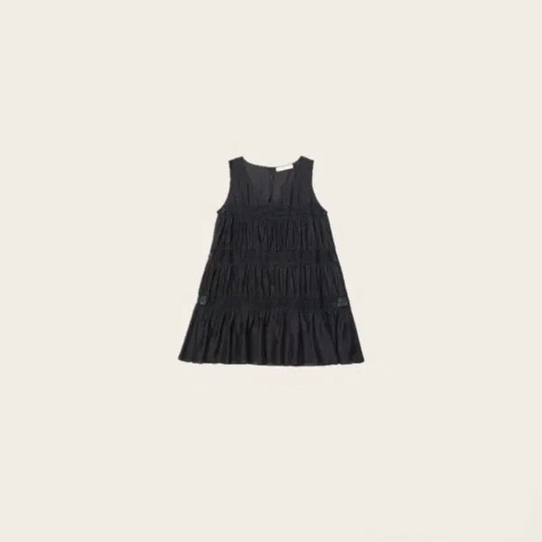 [BUNJANG] LePLAIN Giselle Long Dress Black / 르플레인 지젤 롱 원피스