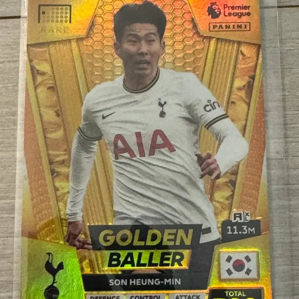 [BUNJANG] Son Heung-min Golden Baller 2023 Panini Soccer Card / [2023 파니니] 토트넘 손흥민 골든볼러