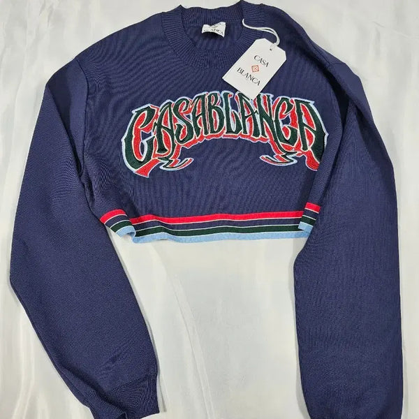 [BUNJANG] Casablanca Baseball Crop Top / 카사블랑카베이스볼크롭탑